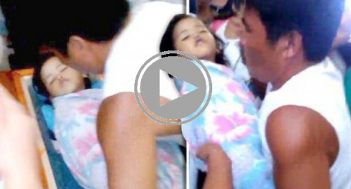 Bambina resuscita durante il suo funerale [Video]